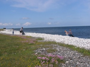 Strand_ved_Fornæs_Fyr_Affaldsindsamling_Chris_Rasmussen